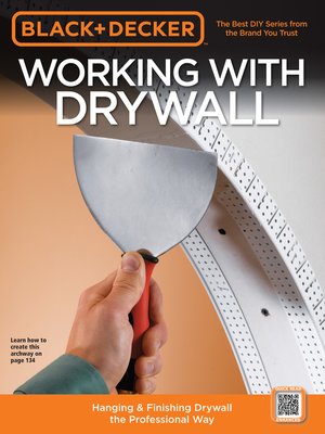 cover image of Black & Decker Working with Drywall